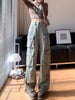 Women’s Loose Fit Cargo Denim Jeans