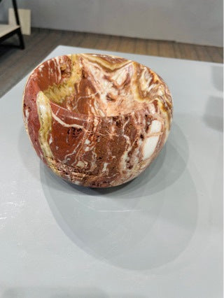 Minimalist Marble Bird Nest Storage Tray Decorative Bowl