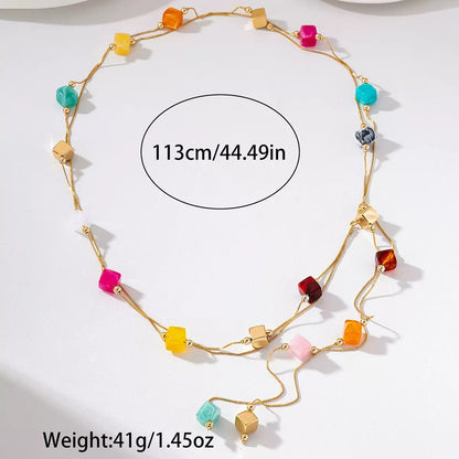 Resin Waist Chain With Tassel Pendant for Women