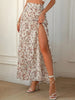 split thigh maxi skirts for women