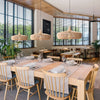 Scandinavian Wood Pendant Light Ceiling Lamp & Modern Farmhouse Chandelier