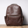 Men’s Leather Backpack with Trolley Sleeve