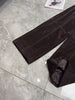 Women’s Suede Pants Wide-Leg Trousers