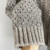 Women’s Hooded Cashmere Knit Cardigan with Sequins