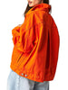 Oversized Light Wash Drop Shoulder Denim Jacket