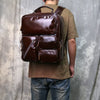 Real Exotic Leather Backpack Laptop
