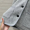 Women Genuine Cashmere Button Jacket Cardigan Coat