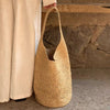Large size straw tote bag for summer