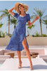 maxi dress with thigh high split sides