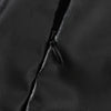 Black High Waist PU Leather Mini Skirt with Front Knot Detail