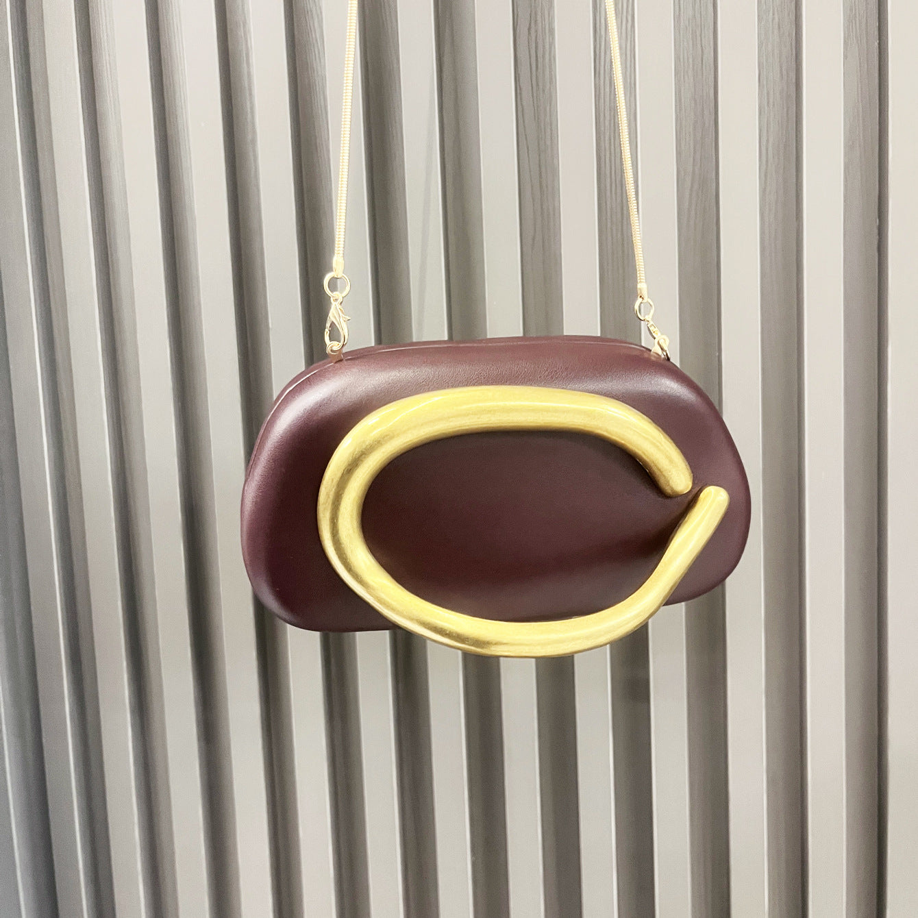 Women's Designer Handle Clutch Bag
