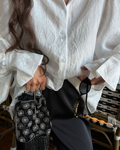 Lantern Sleeve Women Shirts Blouse