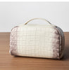 Women’s Genuine Leather Crocodile Pattern Cosmetic Bag