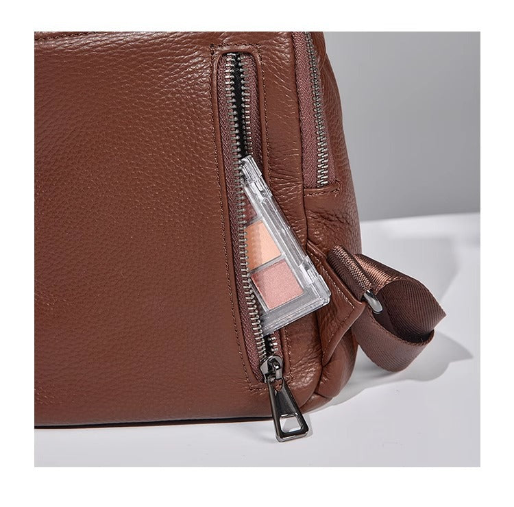 Women Mini Leather Backpack Purse Bag