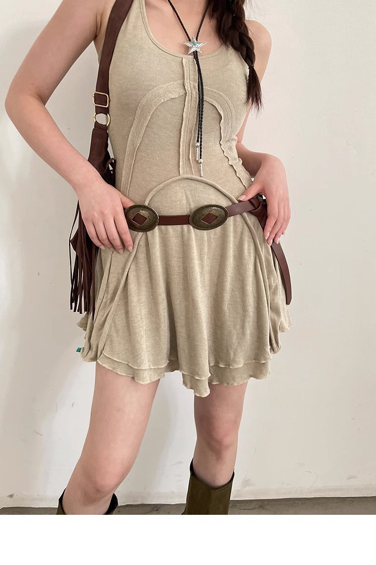 Women’s Faux Leather Western Concho Belt