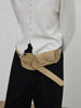 Waist Bag for Women in Faux Suede Wide Belt Style