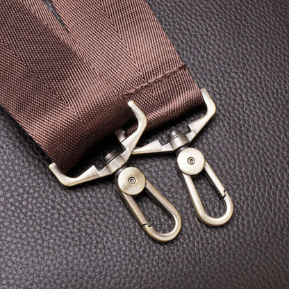 Genuine Leather Men's Office Laptop Bag