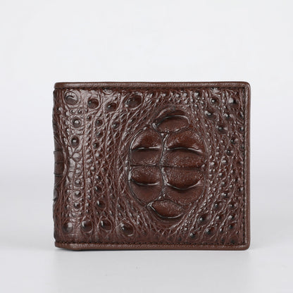 Men’s Genuine Crocodile Leather Wallet