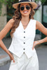 Women's Sleeveless Workwear Vest Tailored Fit for Office & Casual Wear