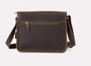 Real Leather Laptop Messenger Bag