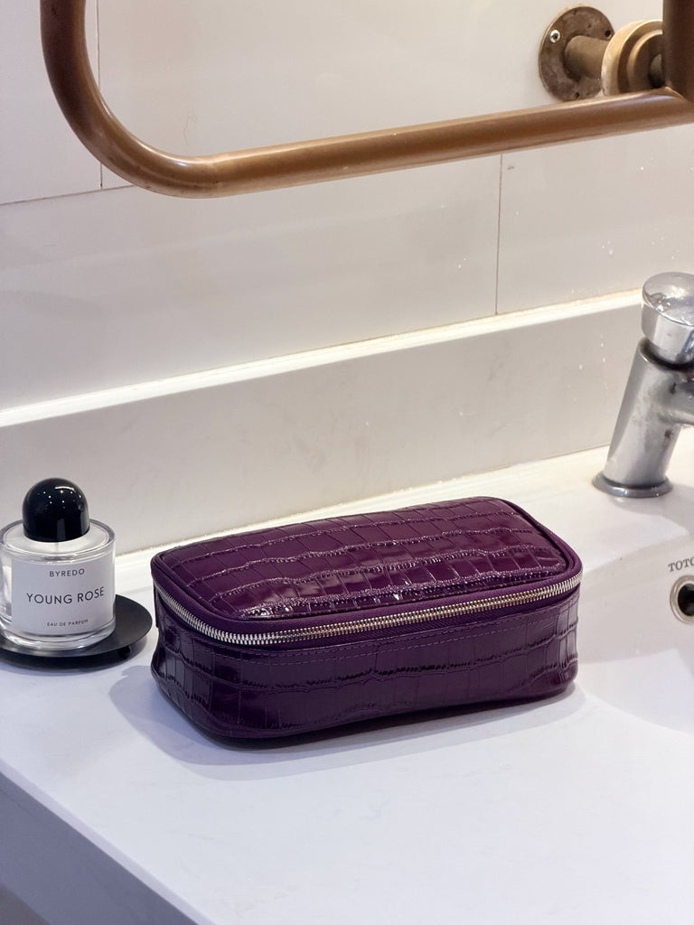 Women’s Genuine Leather Cosmetic Bag
