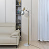 Nordic glass dome marble base floor lamp