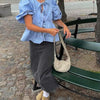 Women Puff Sleeve Shirt