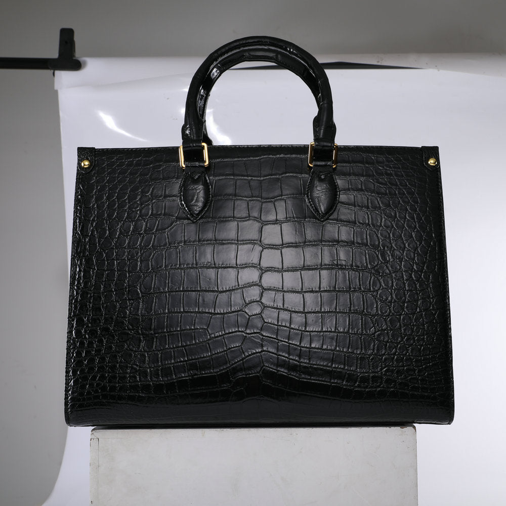 Women Genuine Crocodile Leather Handbag