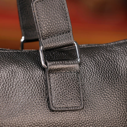Genuine Leather Office Bag With Laptop Compartment
