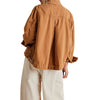Oversized Light Wash Drop Shoulder Denim Jacket