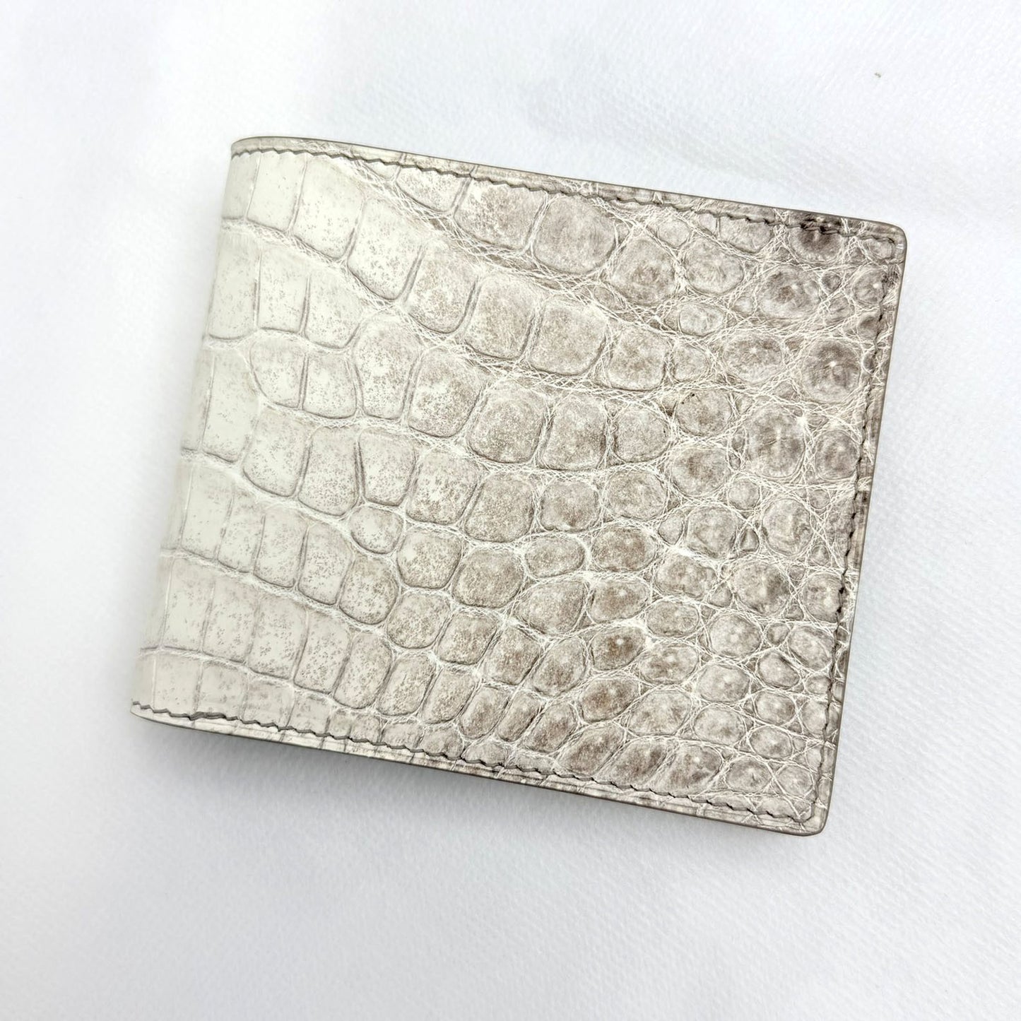 Himalayan Crocodile Leather Bifold Wallet for Men