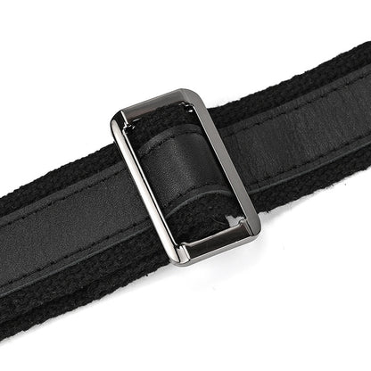 Genuine Leather Carry-On Office Bag with Trolley Strap