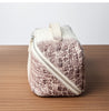 Women’s Genuine Leather Crocodile Pattern Cosmetic Bag