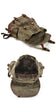 Vintage Canvas Backpack with Leather Trim for Everyday Travel