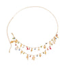 Women’s Beach Charm Waist Chain with Ocean Pendants
