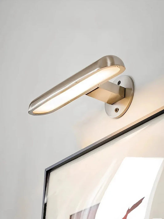 Bauhaus Aluminum Warm Light Wall Mounted Lamp