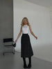 Split Thigh Maxi Skirt Beach Outfit