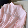 women's striped blouse long sleeve