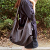 Leather Women Large Shoulder Messenger Tote Bag
