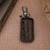 crocodile leather key pouch