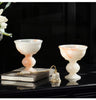 Marble aromatherapy candle holder cup