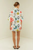 Printed Button Up Shirt and Skirt Set Women’s Summer Beach Outfit