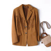 Women Suede Tassel Leather Jacket