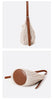 Woven Summer Shoulder Beach Bag with Leather Base