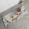 Elephant White Marble Tea Tray Luxury Stone Brewing Board