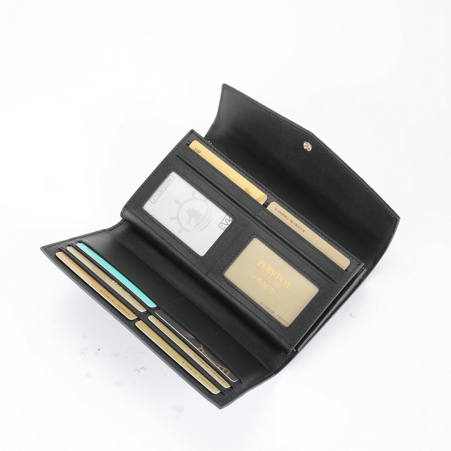 Women Crocodile Leather Wallet Long Clutch Purse