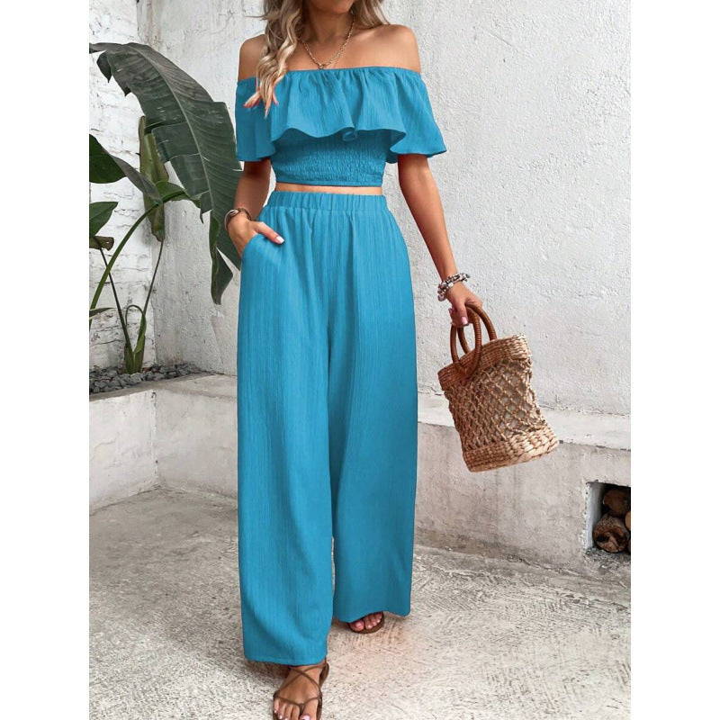 2 piece sets trouser and top