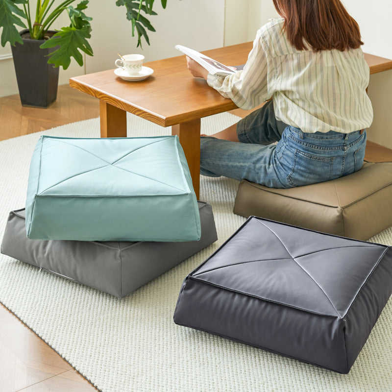 Floor Cushion Cover in Tech Fabric for Japanese Style Interiors