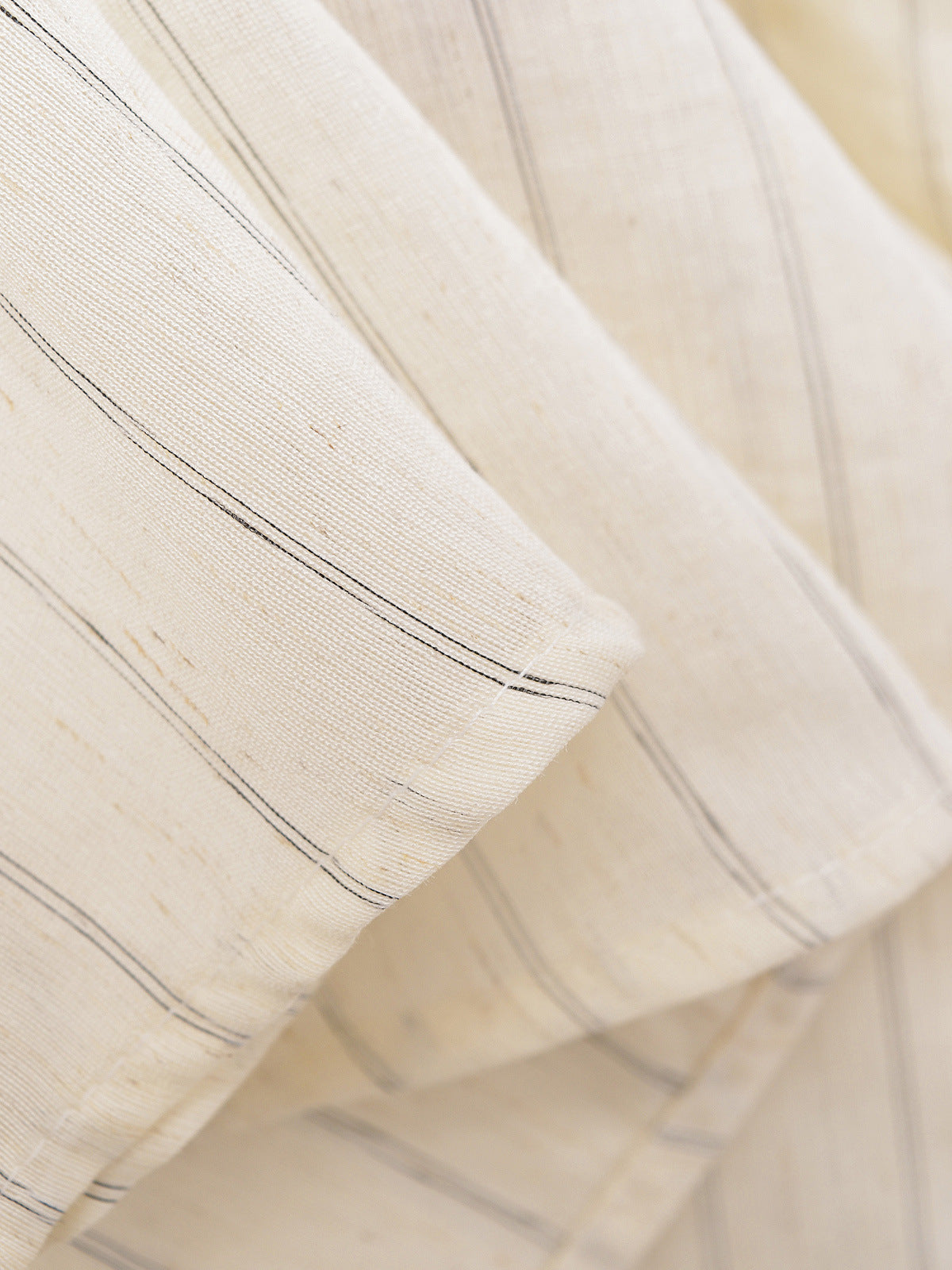 Oversized Striped Long Sleeve Shirt