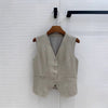 Women's Summer Casual Business Vest Cotton And Linen